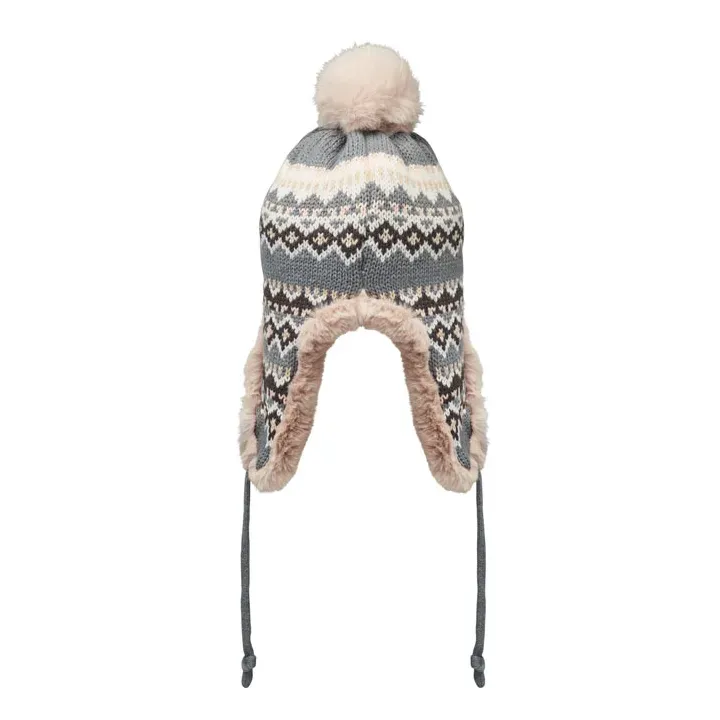 Knitted beanie with ear flap - MO2688 (MOCN#03)